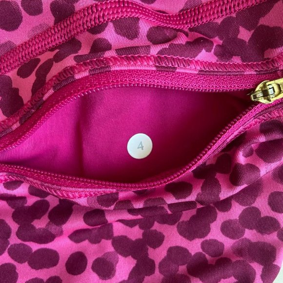 lululemon athletica Run: Top Speed Crop Pink Leopard Leggings - Picture 13 of 14